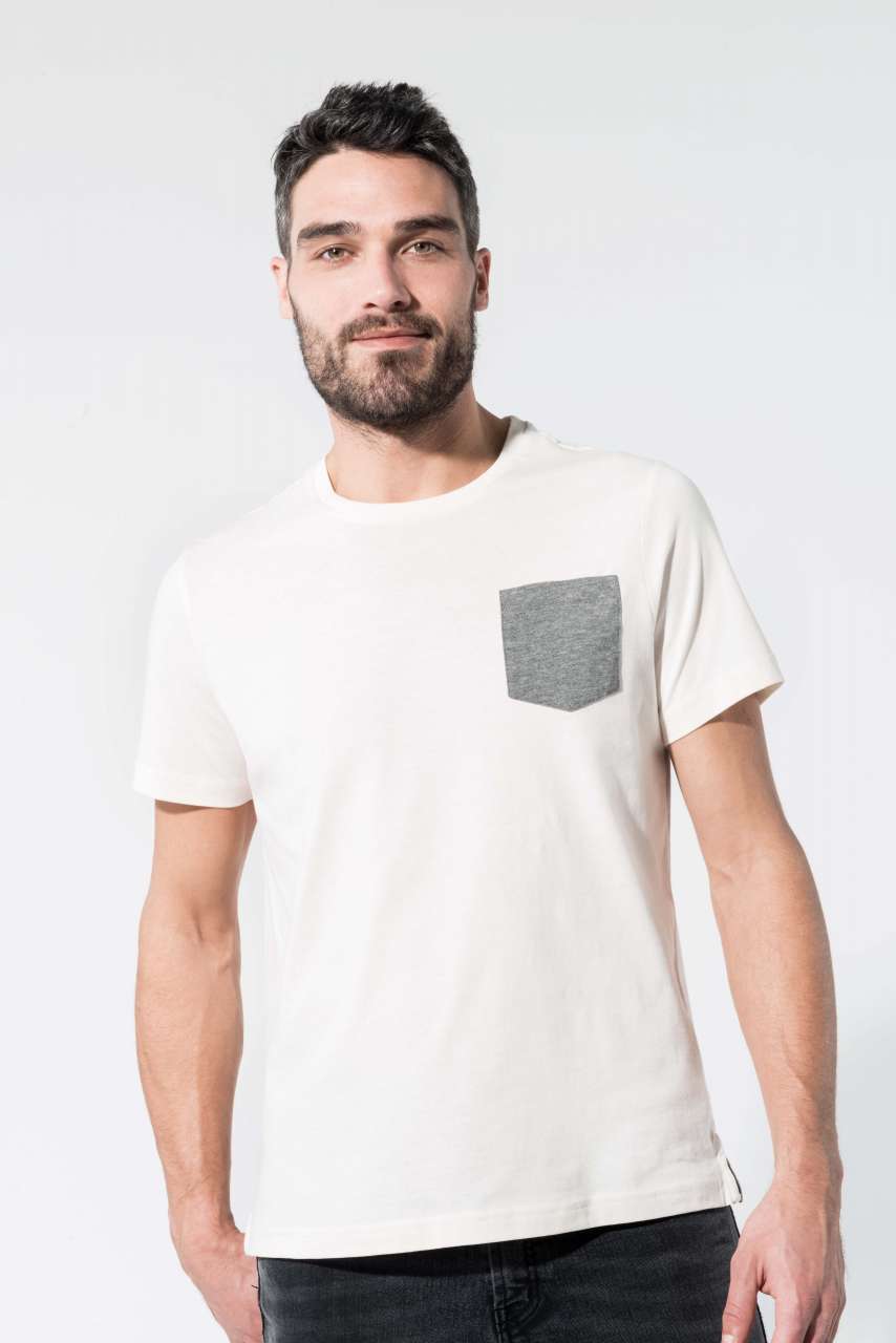 ORGANIC COTTON T-SHIRT WITH POCKET DETAIL