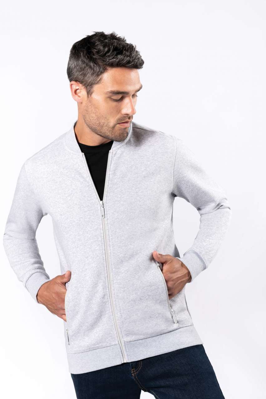FULL ZIP FLEECE SWEATSHIRT