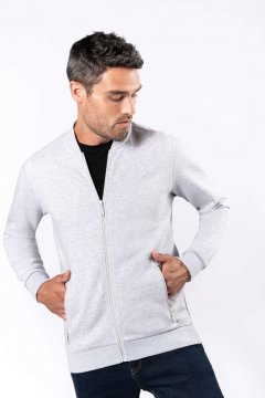 FULL ZIP FLEECE SWEATSHIRT