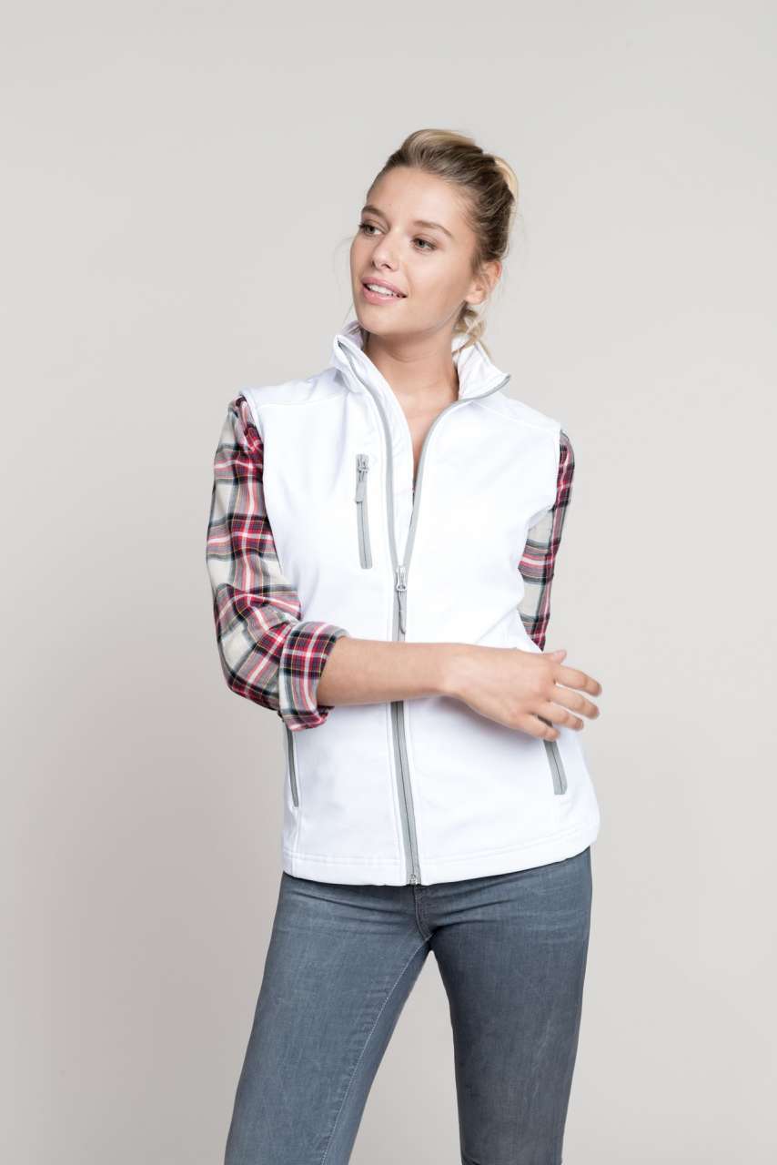 LADIES' SOFTSHELL BODYWARMER
