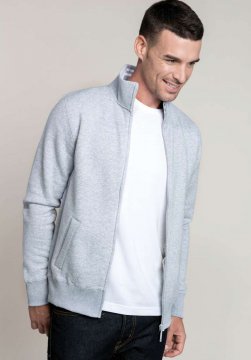 MEN'S FULL ZIP SWEAT JACKET