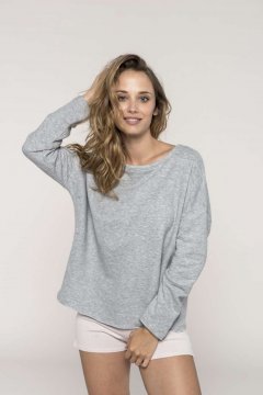 LADIES' OVERSIZED SWEATSHIRT