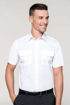 MEN'S SHORT-SLEEVED PILOT SHIRT