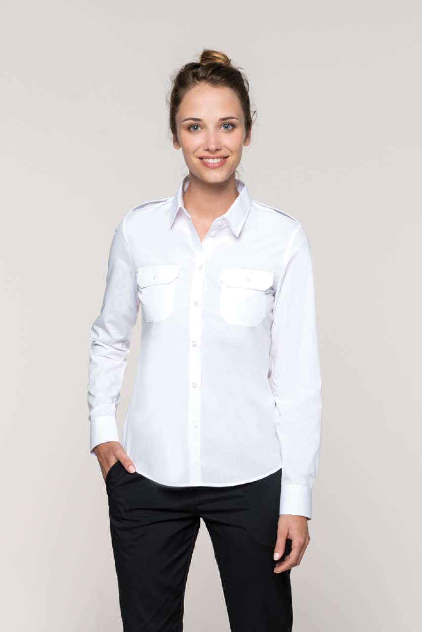 LADIES’ LONG-SLEEVED PILOT SHIRT