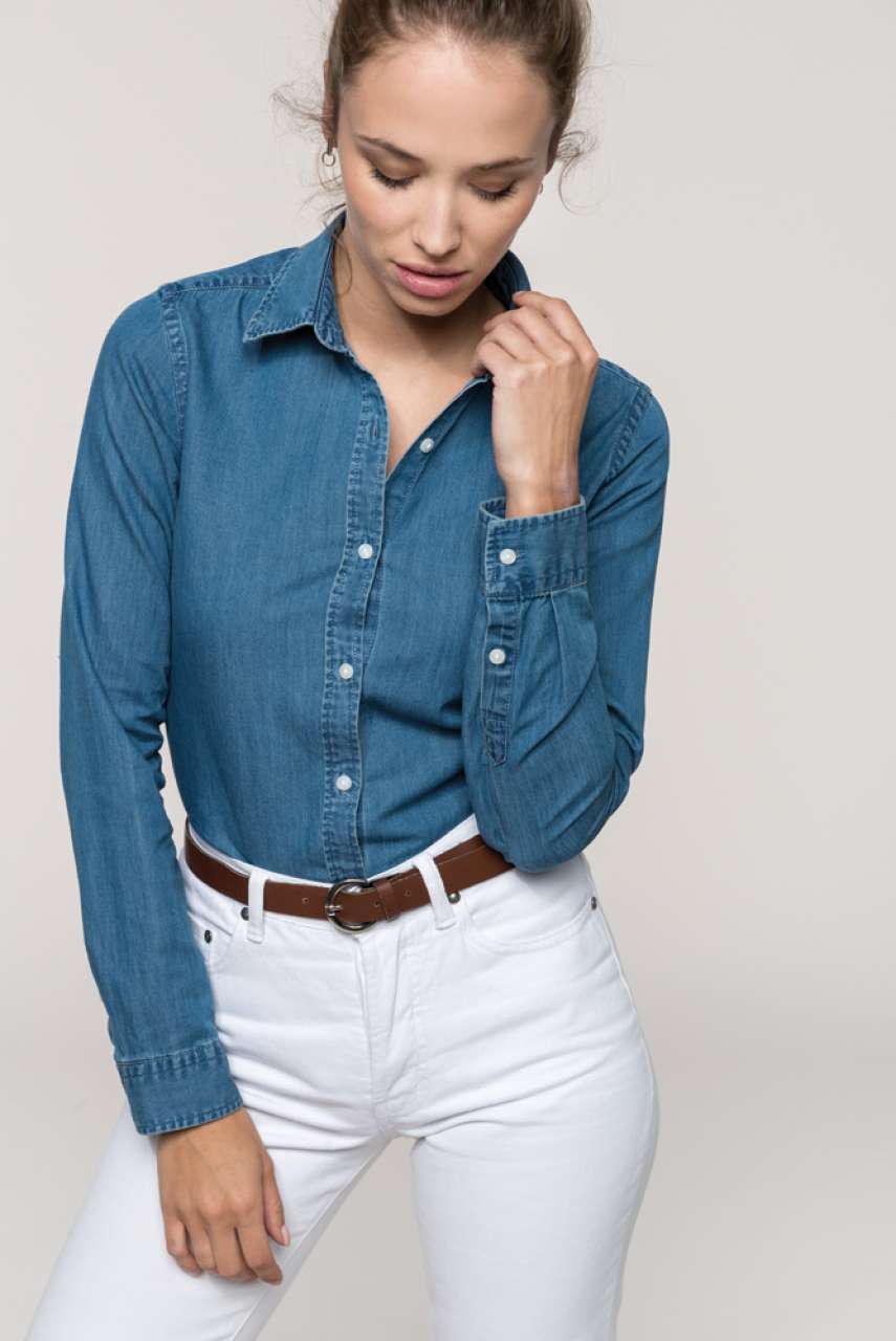 LADIES’ DENIM SHIRT