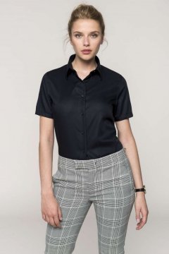 LADIES' SHORT-SLEEVED NON-IRON SHIRT