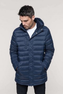 MEN'S LIGHTWEIGHT HOODED PADDED PARKA