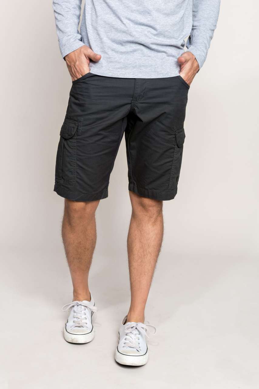 MULTIPOCKET BERMUDA SHORTS