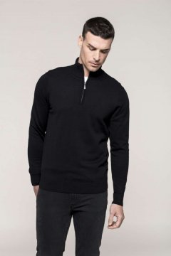 MEN'S ZIP NECK JUMPER