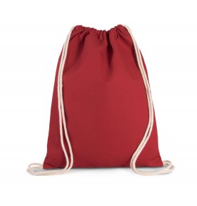 DRAWSTRING BAG WITH THICK STRAPS