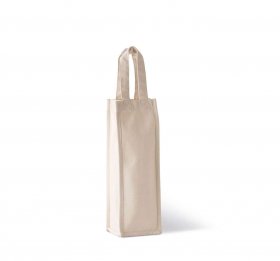 COTTON CANVAS BOTTLE BAG