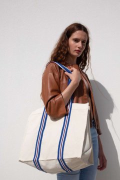 FASHION SHOPPING BAG IN ORGANIC COTTON