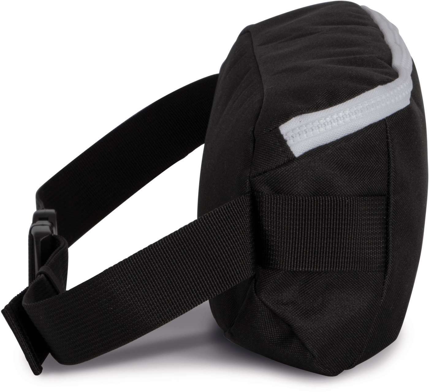 SADDLEBAG WITH MODERN FASTENING IN CONTRASTING COLOURS