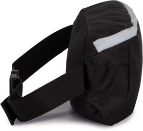 SADDLEBAG WITH MODERN FASTENING IN CONTRASTING COLOURS