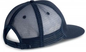 TRUCKER FLAT PEAK CAP - 6 PANELS