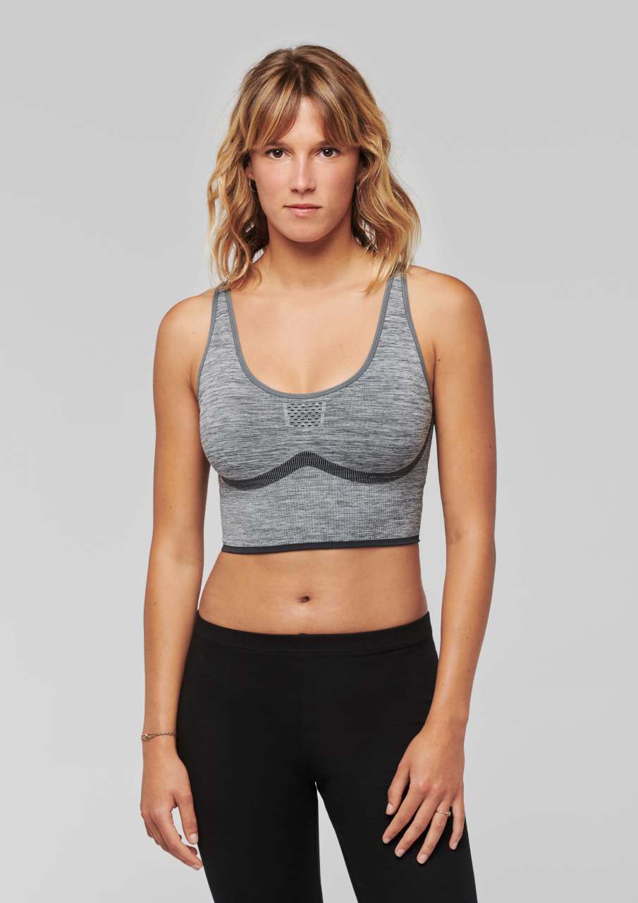 LADIES' SEAMLESS ADJUSTABLE SPORTS BRA