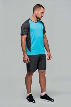 UNISEX TWO-TONE SHORT-SLEEVED T-SHIRT