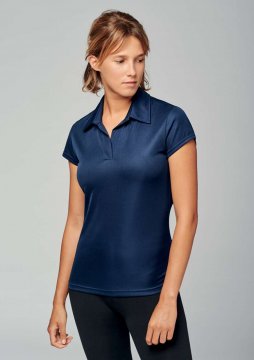 LADIES' SHORT-SLEEVED POLO SHIRT