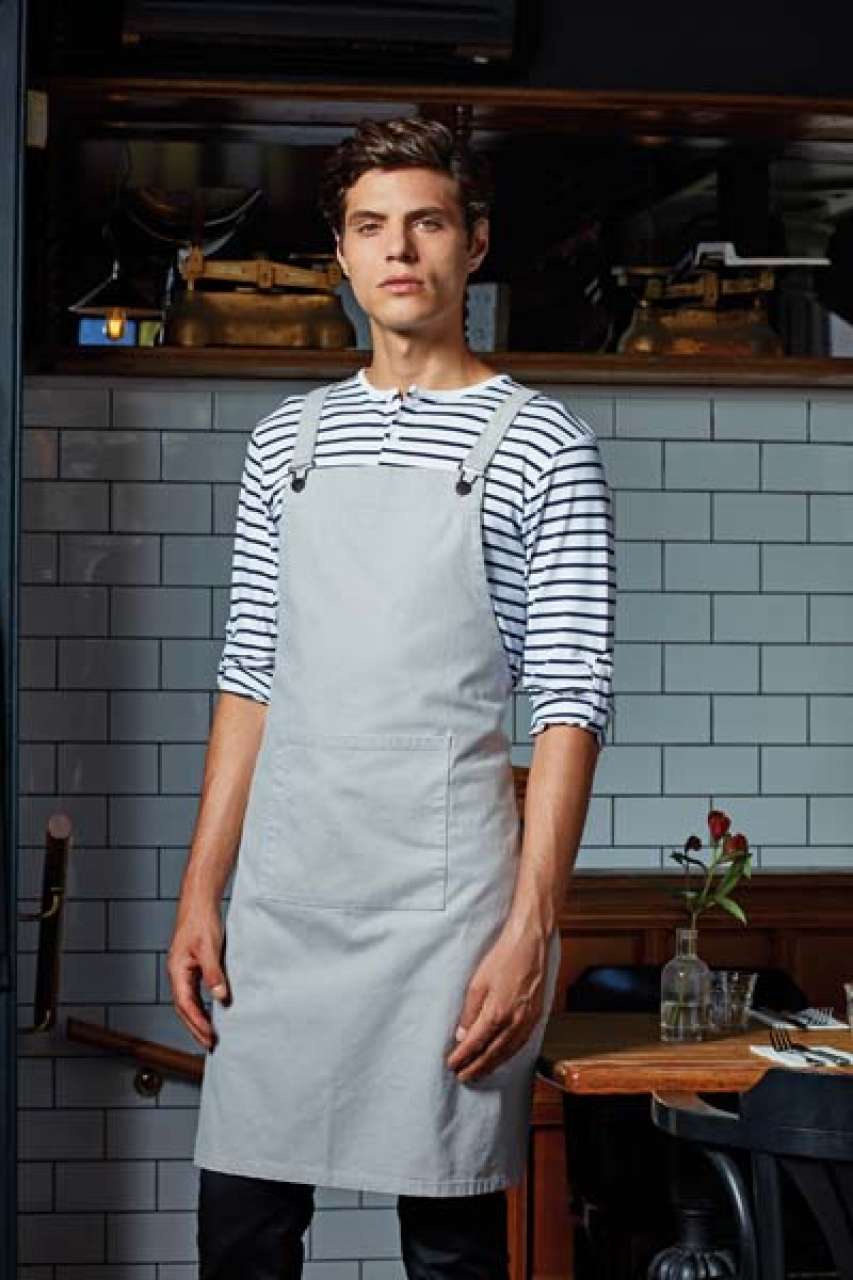 CROSS BACK ’BARISTA’ BIB APRON