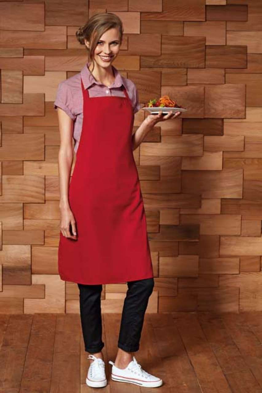 POLYESTER BIB APRON