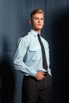 MEN’S LONG SLEEVE PILOT SHIRT