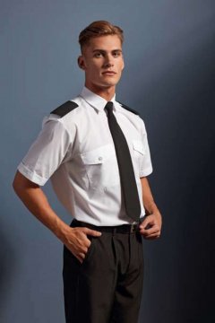 MEN’S SHORT SLEEVE PILOT SHIRT