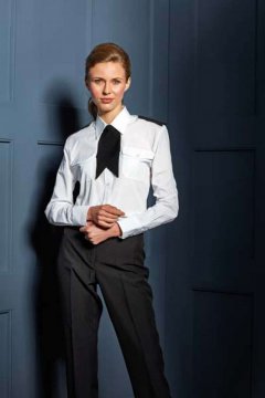 WOMEN'S LONG SLEEVE PILOT SHIRT
