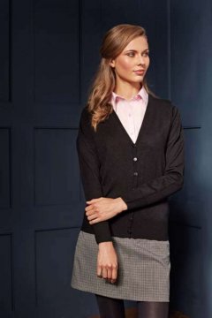 'ESSENTIAL' ACRYLIC WOMEN'S CARDIGAN