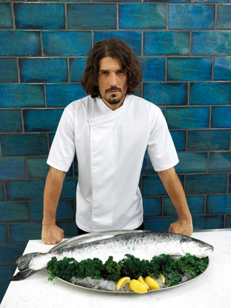 ‘CULINARY’ rövidujjú belebújos szakácskabát