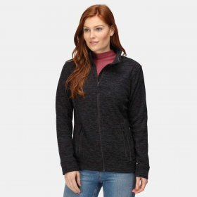 THORNLY WOMEN - FULL ZIP MARL FLEECE