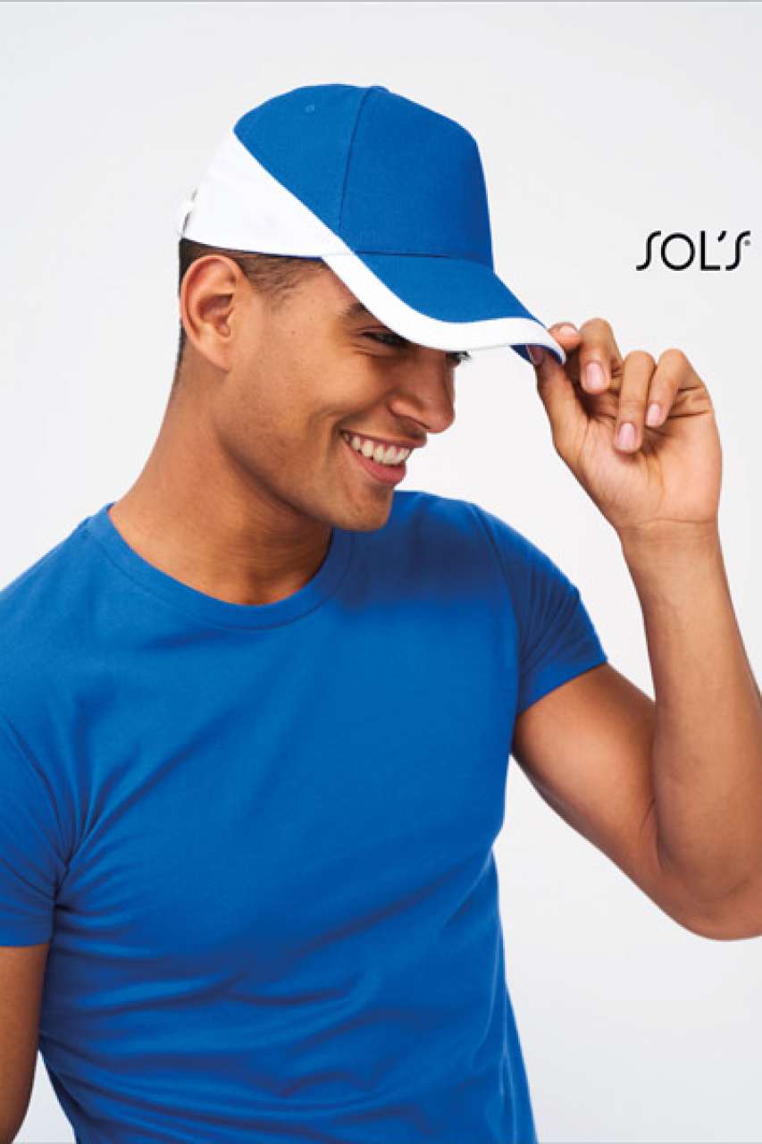 SOL'S BOOSTER - 5 PANEL CONTRASTED CAP
