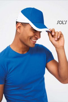 SOL'S BOOSTER - 5 PANEL CONTRASTED CAP