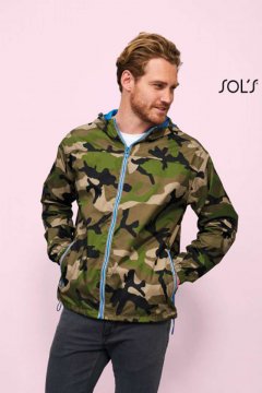 SOL'S SKATE - UNISEX LINED WINDBREAKER