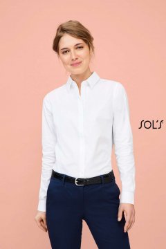 SOL'S BRODY WOMEN - HERRINGBONE SHIRT