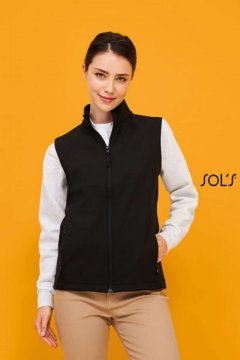 SOL'S RACE BW WOMEN - SOFTSHELL BODYWARMER