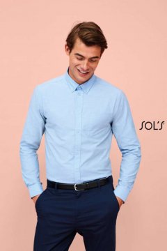 SOL'S BOSTON FIT - LONG SLEEVE OXFORD MEN'S SHIRT