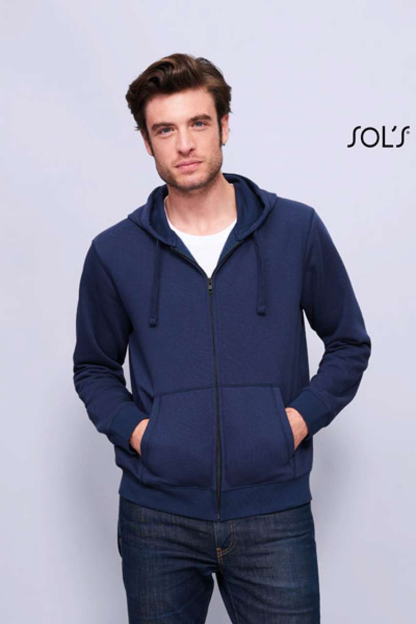 SOL'S SPIKE MEN - ZIP HOODIE