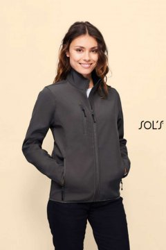SOL'S RADIAN WOMEN - SOFTSHELL ZIP JACKET