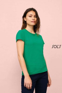 SOL'S IMPERIAL WOMEN - ROUND COLLAR T-SHIRT