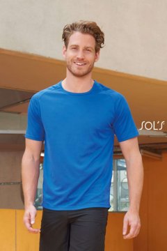 SOL'S SPORTY - RAGLAN SLEEVED T-SHIRT