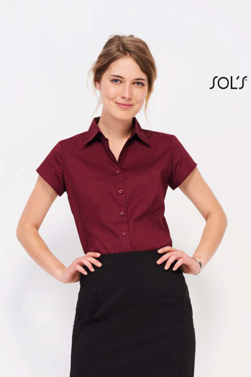 SOL'S EXCESS - SHORT SLEEVE STRETCH WOMEN'S SHIRT
