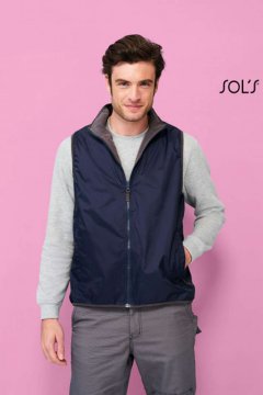 SOL'S WINNER - UNISEX CONTRASTED REVERSIBLE BODYWARMER