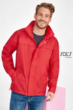 SOL'S MISTRAL - JERSEY-LINED WATER REPELLENT WINDBREAKER