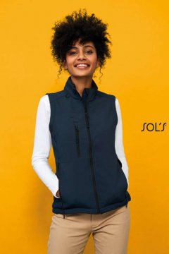 SOL'S RALLYE WOMEN - SLEEVELESS SOFTSHELL JACKET