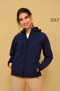 SOL'S REPLAY WOMEN - HOODED SOFTSHELL