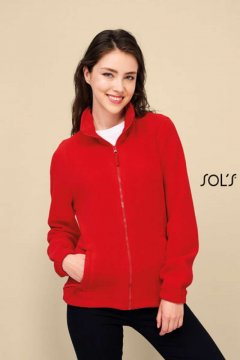 SOL'S NORTH WOMEN - ZIPPED FLEECE JACKET