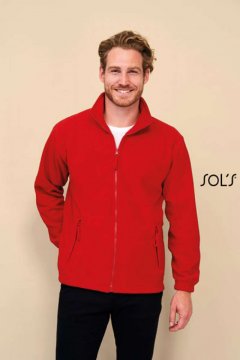 SOL'S NORTH MEN - ZIPPED FLEECE JACKET