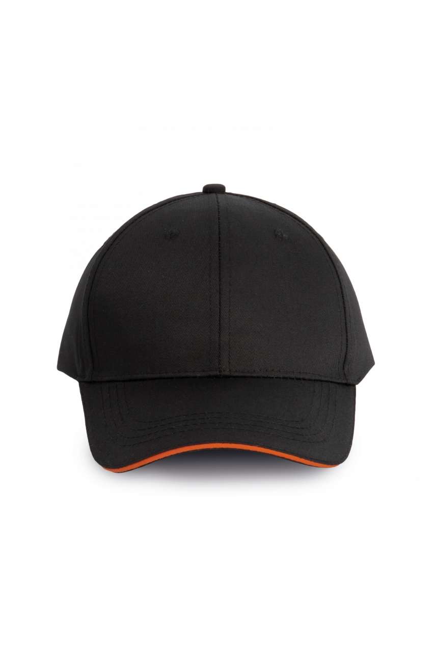 OEKOTEX CERTIFIED 6 PANELS CAP WITH SANDWICH PEAK