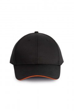 OEKOTEX CERTIFIED 6 PANELS CAP WITH SANDWICH PEAK