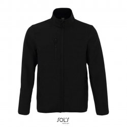 SOL'S RADIAN MEN - SOFTSHELL ZIP JACKET Black S